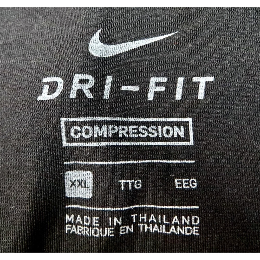 Nike Pro Dri-FIT Compression Training Pants Black Men's SZ XXL - Picture 5 of 5